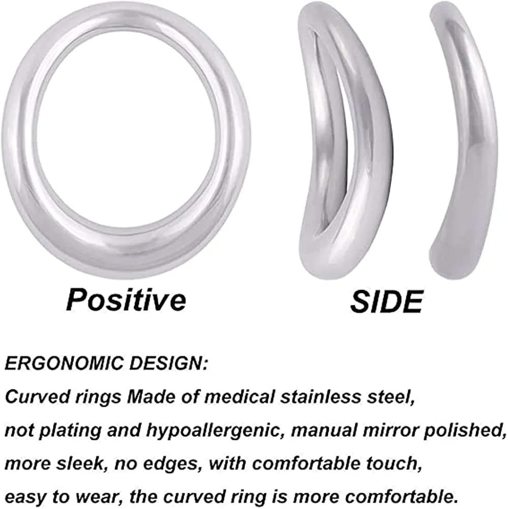 Premium Stainless Steel Comfort Ring